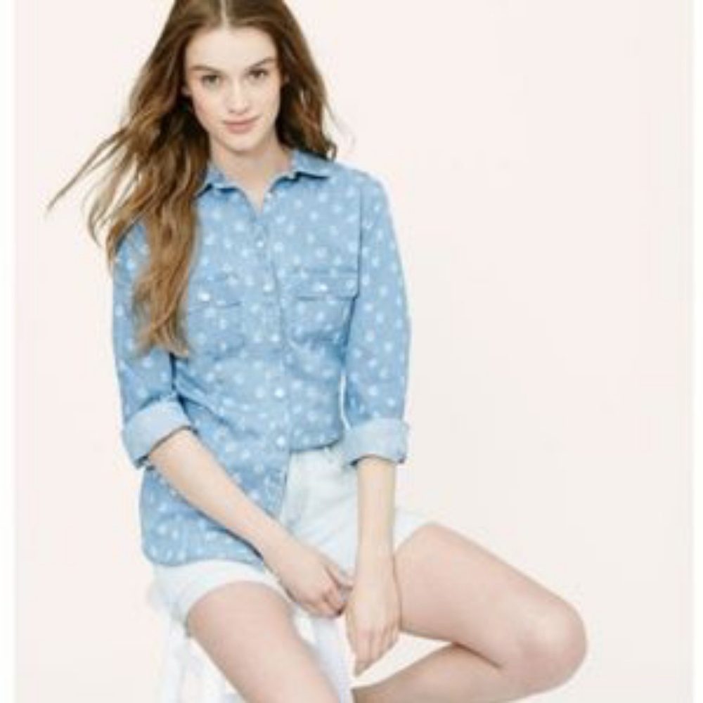 LOFT Chambray Shirt